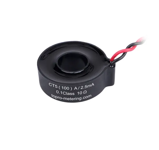 60A 1: 2500 0.1class Mini Transformador de Corrente de Alta Precisão para Medidor de Eletricidade em Trilho DIN