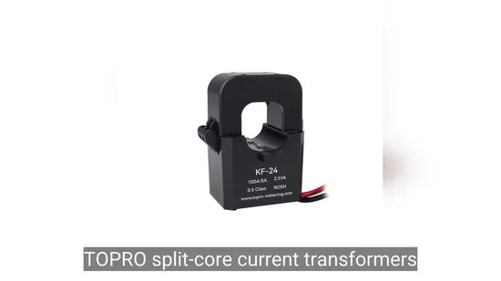 Mini transformador de corrente de núcleo dividido de alta precisão para medidor inteligente de energia elétrica