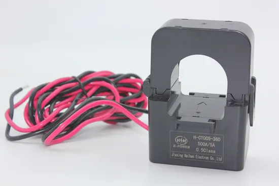 Tomada de núcleo deslizante com 600A/5A para diâmetro de 36 mm
