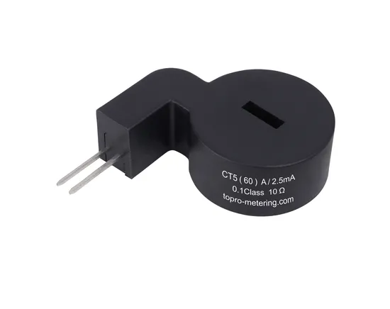 60A 100A DC 1: 2500 0.1classe Mini Transformador de Corrente de Alta Precisão para Medidor de Energia Trifásico