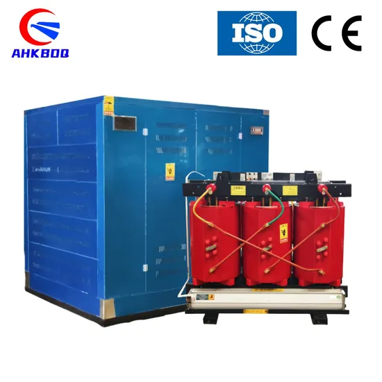 Transformador de distribuição de energia tipo seco 6300 kVA trifásico, resina epóxi fundida, fabricante, alta tensão elétrica/eletrônica/corrente elétrica, OEM, atacado