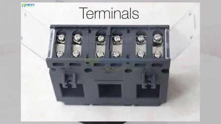 Dasn248 TC trifásico 3 em 1 Transformadores de corrente tipo barramento TCs combinados trifásicos