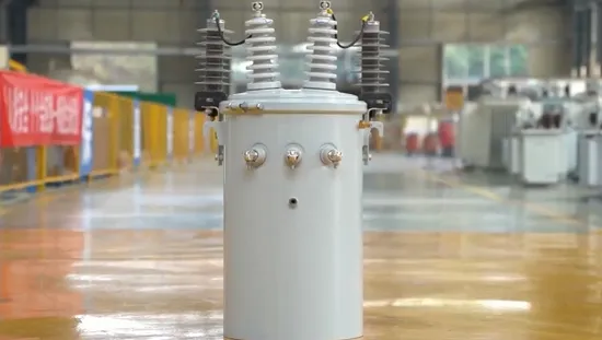 Transformador de poste a óleo de 75 kVA a 100 kVA a 125 kVA, monofásico, 13,8 kV a 34,5 kV, certificado pela UL IEC, para aplicação em corrente de serviço pesado