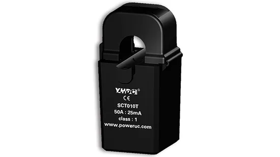 Transformador de corrente com núcleo dividido e furo de 16 mm Yhdc, alicate de corrente Sct016t